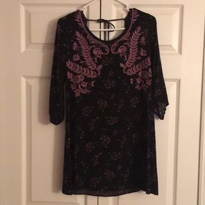 Xhilaration 3/4 Sleeve Dress, Size Small